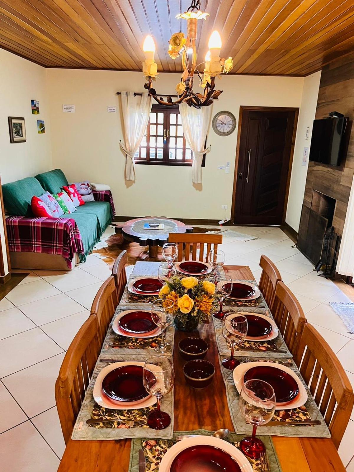 Casa Para Descanso Campos do Jordão Exteriör bild